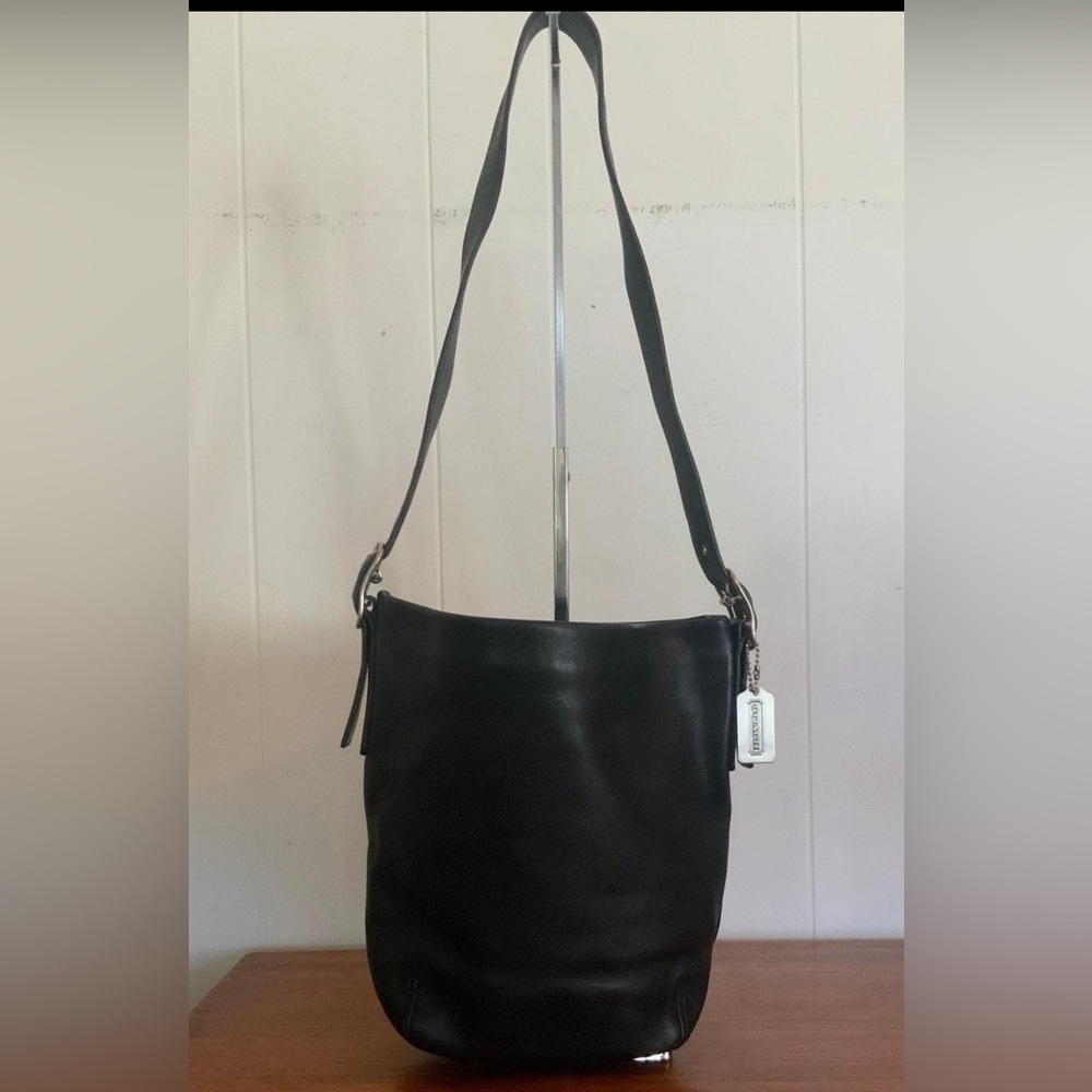 Vintage Coach Leather Bag - Picture 2 of 13